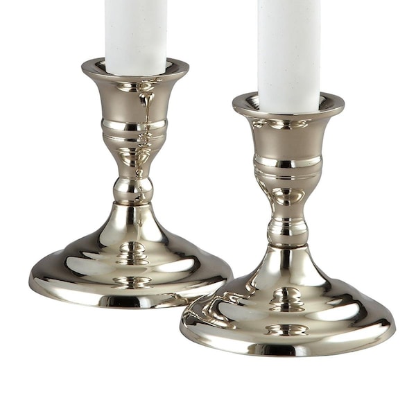 Jiallo 3.5 in. Hampton Pair of Candle Sticks 72747 - main